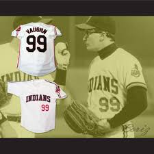 In the tiebreaker against the yankees, ricky wild thing vaughn enters from the bullpen in the ninth inning, and the crowd goes crazy as wild thing plays on the speakers. Rick Vaughn Wild Thing Major League Baseball Jersey