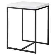 Mod Table Target Mobile Side Table Accent Furniture Living Room Square Accent Tables