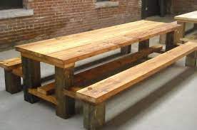 Restaurant Picnic Table Reclaimed Wood Hemlock Copy Picnic Table Plans Picnic Table Furniture