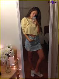 Yellow Mirror Selfie Fairy Lights White Flowers Aesthetic Cute Fashion Hair Hairstyle Hairstyles Outfit Selfie Yellow Mirrors Mirror Selfie Fashion