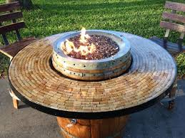 Pin By Weinartig On For The Home Wine Barrel Fire Pit Barrel Fire Pit Gas Firepit