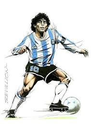 Maradona Carteles De Futbol Diego Maradona Leyendas De Futbol