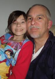 Snuggle time, Being silly and Tammy putting the eye protector