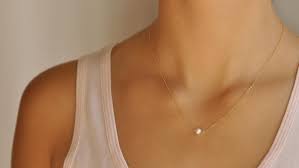 Dainty Pearl Necklace Tiny Pearl Necklace Pearl Drop Necklace Single Pearl Dainty Chain Small Pearl Dainty Layering Minimal Ns60 In 2020 Tiny Pearl Necklace Pearl Drop Necklace Black Pearl Necklace