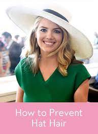 The Bigger The Hat The More Flat And Frizzy Your Hair Will Get We Ve Rounded Up The Best Ways To Keep Hat Head Kentucky Derby Hats Kentucky Derby Derby Hats