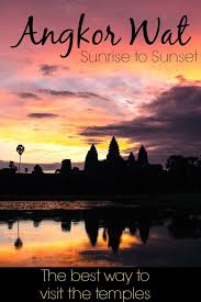 Well you're in luck, because here they come. Best Way To Visit Angkor Wat Sunrise To Sunset Love And Road