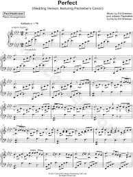 Paul Hankinson Perfect Wedding Version Sheet Music Piano Solo In Ab Major Transposable Download Print Sheet Music Piano Sheet Music Piano Music