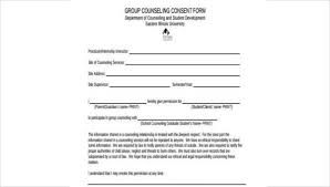 Sample Counselling Consent Forms 8 Free Documents In Word Pdf Consent Forms Counseling Consent