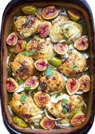 Honey Roasted Chicken And Figs Kevin Is Cooking