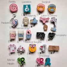 Nurse Badge Reel Badge Reel Nursing Badge Reel Retractable Etsy Nurse Badge Holders Nurse Badge Nurse Badge Reel