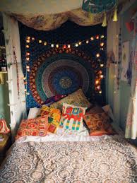 Hippie Room Lights Mandala Tapestry Hippy Bedroom Hippy Room Boho Room