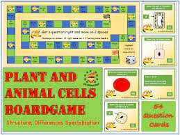 Learn about plant and animal cells, cell structures and differences between plant and animal cells in this presentation. Plant And Animal Cells Structure Differences And Specialisation Board Game Ks3 Teaching Resources