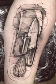 Pin By Lurdes Perez On Tattoos Culinary Tattoos Cooking Tattoo Chef Tattoo