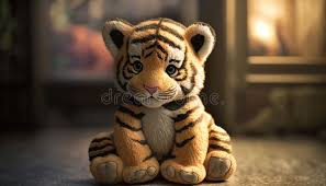 Tiger Plush Stock Illustrations