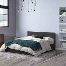Find stylish home furnishings and decor at great prices! Latitude Run Toxey Tufted Upholstered Low Profile Storage Platform Bed Reviews Wayfair