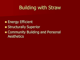 605 e main st, urbana (il), 61802, united states. Straw Bale Construction A Path To Sustainability Julie Birdwell New Prairie Construction Co Ppt Download