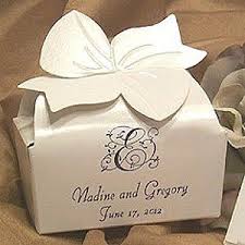 Personalized Bow Top Custom Favor Boxes Small White Wedding Favor Boxes Custom Wedding Favours Personalized Wedding Favors