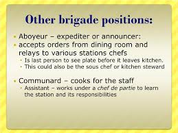 Ppt Kitchen Brigade System Powerpoint Presentation Free Download Id 2410770