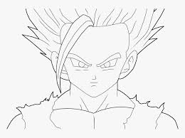 670 x 867 file type: Gohan Ssj2 Coloring Pages Teen Gohan Ssj2 Drawing Hd Png Download Kindpng