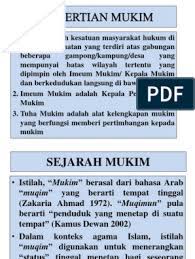 Oleh itu, bumi yang lestari dapat digambarkan sebagai persekitan bumi yang kekal bebas daripada sebarang unsur kerosakan alam. Pengertian Mukim