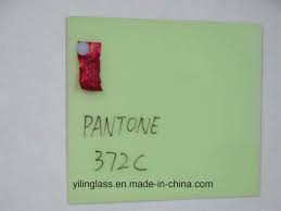 Hot Item Color Silkscreen Printed Tempered Glass For Writing Board Glass