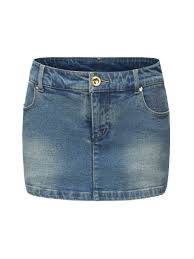 Chloe Rose Denim Mini Skirt