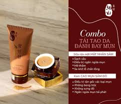 Combo Sữa Rửa Mặt Mật Nhân Sâm + Serum Huyết Thanh 10ml +Cao Mụn Sâm Đỏ 36  Vị 15g Meea Organic - Mỹ Phẩm MeeA Organic Chính Hãng