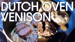 Spread the parmesan mixture evenly over the backstrap. Campground Cast Iron Dutch Oven Cooking Venison Backstrap Potatoes Youtube