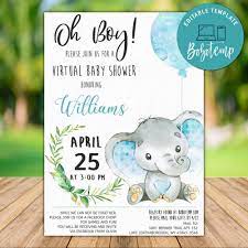 Pin On Baby Animal Invitations