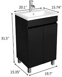 We did not find results for: Amazon Com Sliverylake 20 Inch Free Standing Bathroom Vanity Cabinet With 2 Doors Undermount Resin Sink And Chrome Faucet Combo Black Tools Home Improvement
