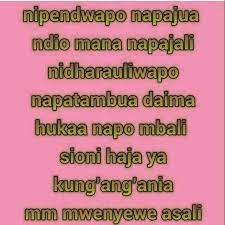 Funny kenyan humor has mainly featured politics and culture. Inspiration Quotes Swahili Quotes Sweet Love Quotes Kiswahili Quotes