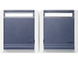 Roth Lange Feuchtraum Steckdose 2 Fach Ip55 Mit Beschriftungsfeld Aufputz Grau Blau Waagerecht Bei Hornbach Kaufen