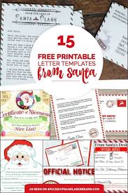 What to write to santa letter? 15 Free Printable Letters From Santa Templates Spaceships And Laser Beams