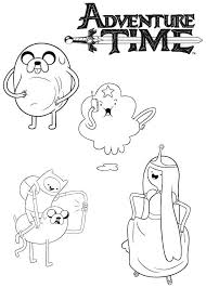Adventure time coloring pages fionna and cake. Adventure Time Coloring Pages 110 Printable Coloring Pages