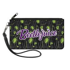 The main difference between a cockroach and a water bug is the antenna. Canvas Zipper Wallet Small Beetlejuice Roach Skull Doodles Collage Buckle Down