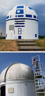 R2 D2 Appears To Sit On A German Hillside Thanks To A University Observatory S Star Wars Inspired Makeover How To Take Photos Observatory Star Wars Inspired