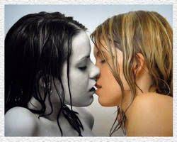 Jane And Mary Kiss In The Shower By Fearoftheblackwolf Valley Girls Hawaiian Tropic Mommy Loves You