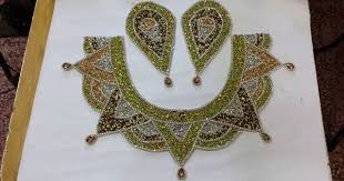 طريقة عمل صدر الجيلاتين بالكافيار راااااااائع Beaded Embroidery Kanzashi Beads