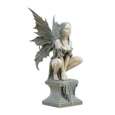 Amazon Com Design Toscano Cl5047 Celtic Fairy S Perilous Perch Garden Statue Outdoor Statues Patio Lawn Gard Fairy Statues Celtic Fairy Garden Statues