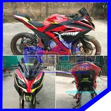 Seperti yang dilakukan cak wage sebagai owner bengkel modifikasi onekyt malang jatim. Full Fairing New Vixion Model Ninja 250fi Replika Body Part Sparepart Motor Motor Bukalapak Com Inkuiri Com