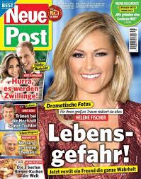 Does helene fischer have tattoos? Helene Fischer Neue Post Magazine 13 September 2017 Cover Photo Germany
