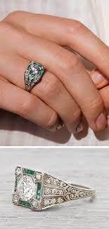 Pin On Edwardian Engagement Rings