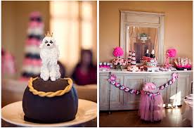 I have often posted cat pictures here, but today i am literally going to the dogs. French Poodle Themed 1st Birthday Party Pizzazzerie