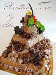 Christmas Tree Layer Cake Cuisine De Fete Gateau A Etage Recettes Noel