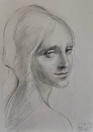 Leonardo's interest in anatomy began when he was working for ludovico. Head Of Woman After Leonardo Da Vinci Drawing By Vlada Kadymova Saatchi Art