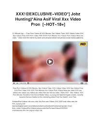 XXX!@EXCLUSIVE~VIDEO*] Jobz Hunting)*Aina Asif Viral Xxx Video Pron  [~HOT~18+]