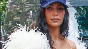 Kim Kardashian sports bizarre ensemble following jewelry heist trial