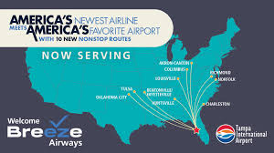 Their homepage flybreeze.com invites guest to join. New Seriously Nice Airline Breeze Airways To Launch Service At Tpa