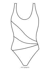 Bathing Suit Clipart Black And White One Piece Swimsuit Clipart One Piece Swimsuit Clipart Black And White Swimsuits