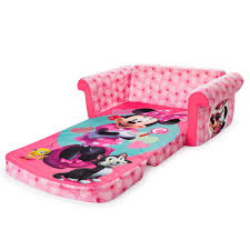 Marshmallow Furniture Minnie Mouse Kids 2 In 1 Flip Open Foam Sofa Foam Sofa Baby Couch Baby Girl Toys